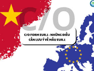 C/O FORM EUR.1 - NHỮNG ĐIỀU CẦN LƯU Ý VỀ MẪU EUR.1